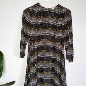 Printed Swing Dress for Everyday Wear